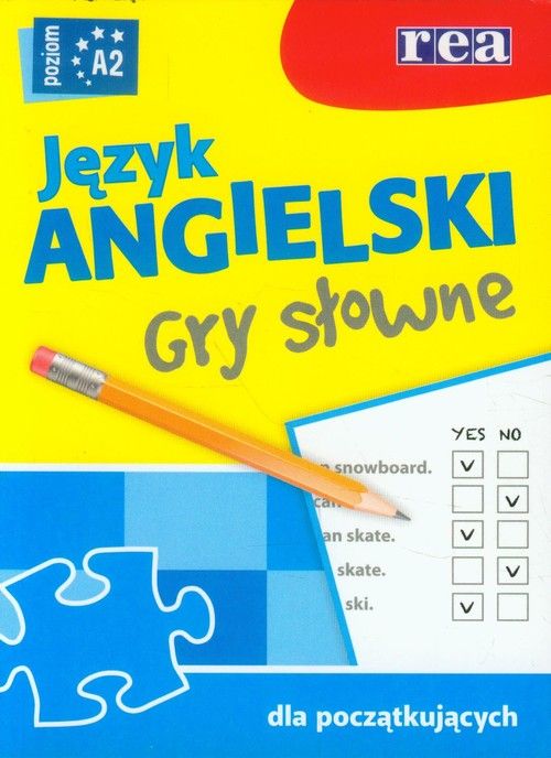 Cover of Język angielski - gry słowne (poziom A2)